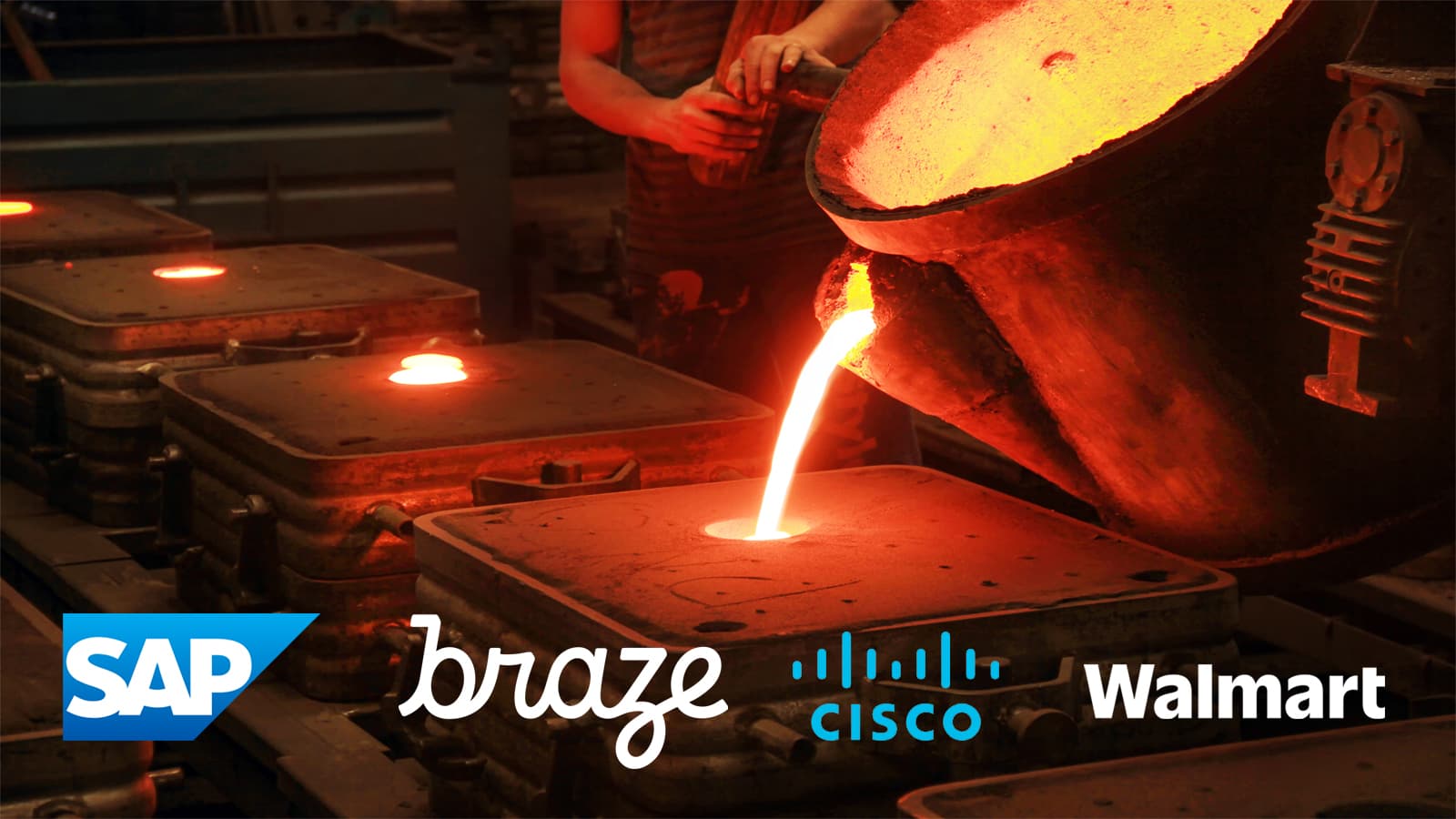 AI customer journey orchestration news featuring SAP, Braze, Cisco Webex, Walmart, and Lola