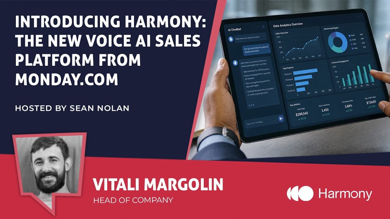 Introducing Harmony: The New Voice AI Sales Platform from monday.com