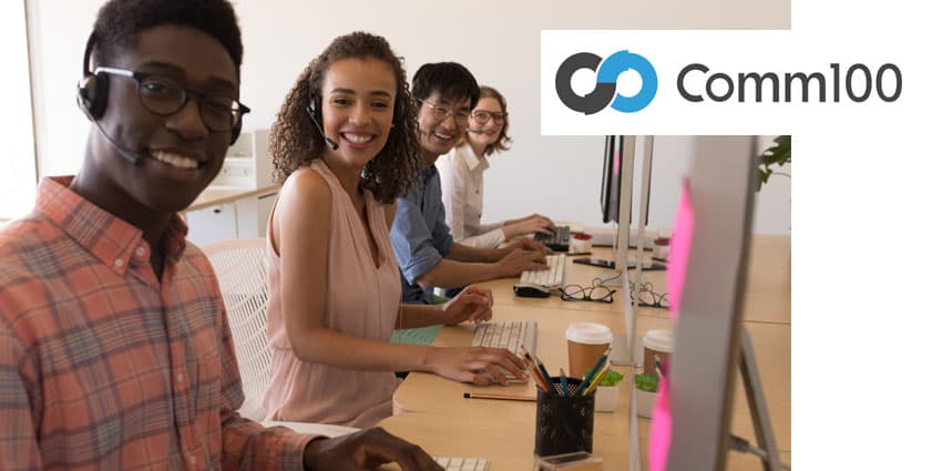 Comm100 AI Customer Care Enabler