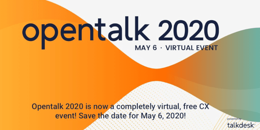 Talkdesk Opentalk 2020 Virtual Round Up