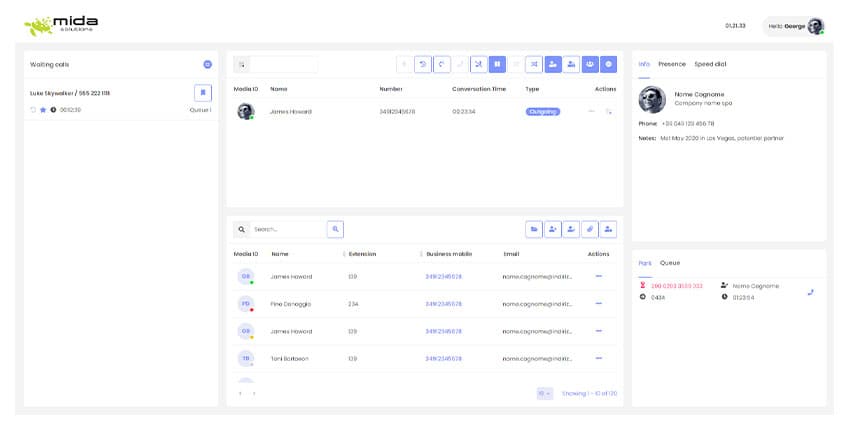 Mida Attendant Console Unveils New Look & Feel