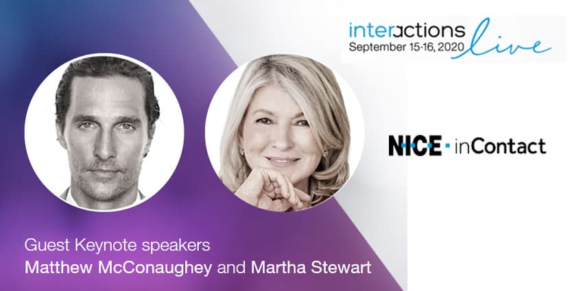 NICE Interactions Live Virtual Event