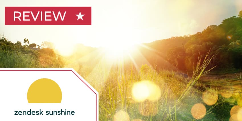 Zendesk Sunshine CRM Review