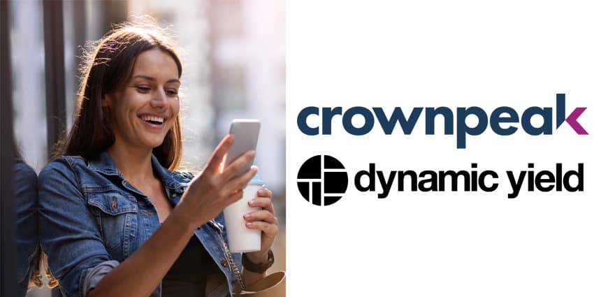 Crownpeak, Dynamic Yield Partner on Experience Optimisation