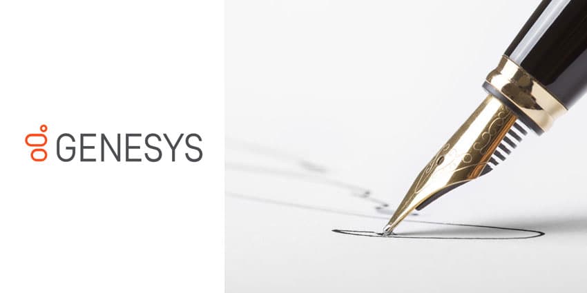 Genesys Signs the “Largest Deal” In Its History