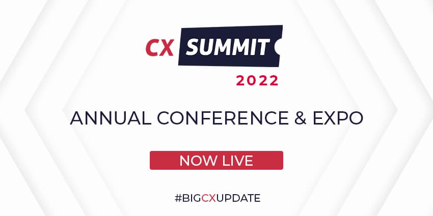 CX Summit now LIVE