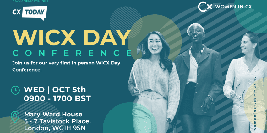Women in CX Day Conference Is on 5th October!