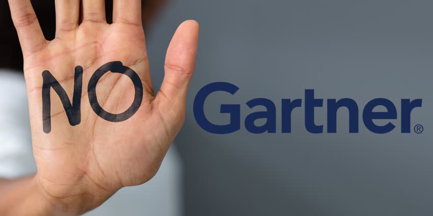 A new Gartner study shows CSRs are avoiding new technologies