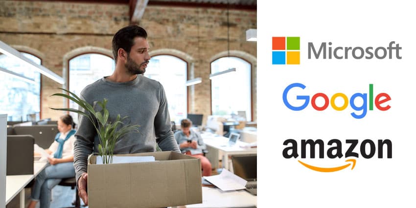 The Latest On the Layoffs at Microsoft, Google, and Amazon