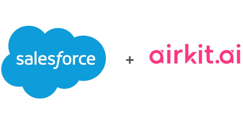 Salesforce agreement to acquire Airkit.ai