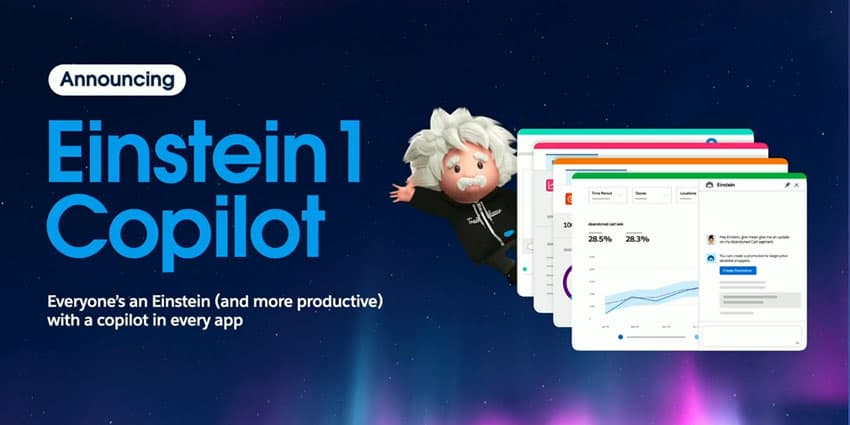 Salesforce Debuts Einstein 1 Copilot, an AI Assistant That Covers All of Its Apps