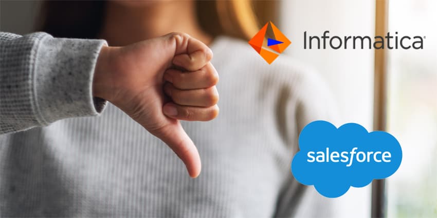 Informatica Co-Founder: The Salesforce Acquisition Is "a Bad Idea"