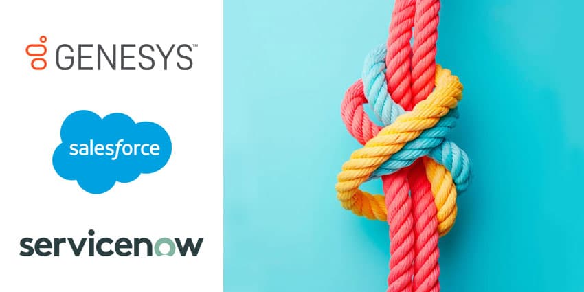 Genesys Innovates with Salesforce and ServiceNow, Leads a New Era of CCaaS-CRM Convergence
