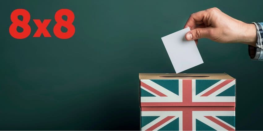 8x8 Brings AI Support to UK Elections