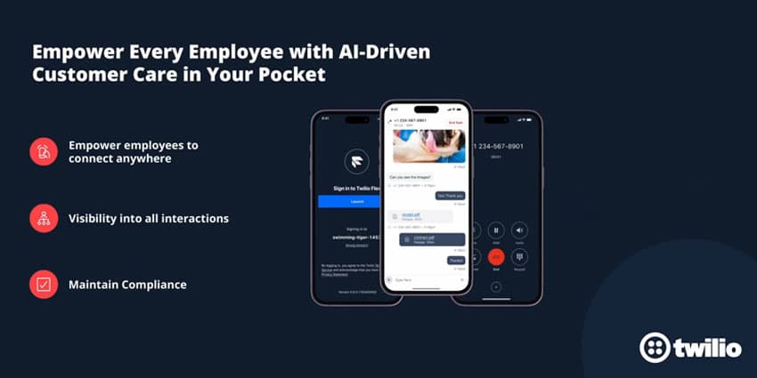 Twilio Announces a Mobile App for CCaaS, "Personalized IVR", & More