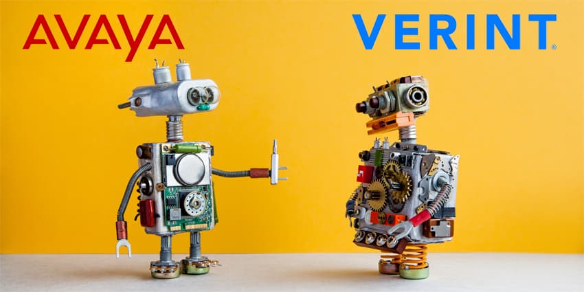 Verint Brings Its Bots to Avaya Contact Centers: On-Prem & In the Cloud