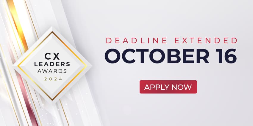 CX Leaders Awards application deadline extended to October 16