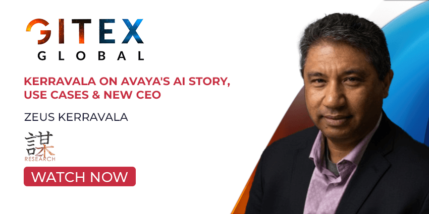 Zeus Kerravala on Avaya's AI Story, Use Cases, & New CEO