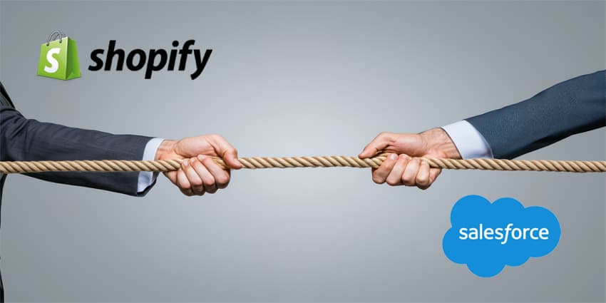 Shopify Rules Out a CRM Push After Salesforce Beef