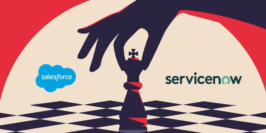 Salesforce's ITSM move amid ServiceNow's CRM push