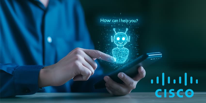 Interaction avec un chatbot IA sur smartphone