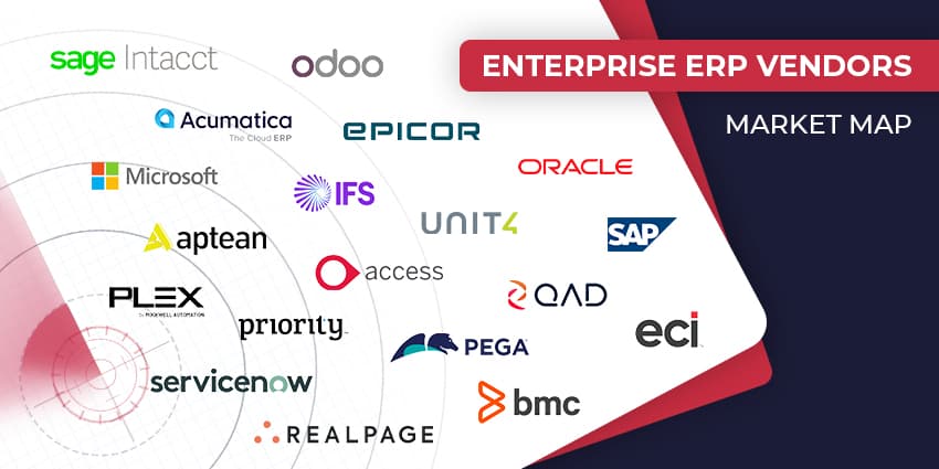 Top enterprise ERP vendors for secure, scalable systems