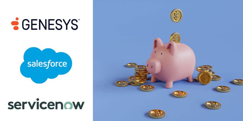 Salesforce & ServiceNow Invest $1.5BN in Genesys