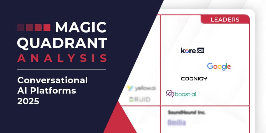 Gartner Magic Quadrant for Conversational AI Platforms 2025: The Rundown