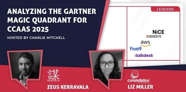 Analyzing the Gartner Magic Quadrant for CCaaS 2025