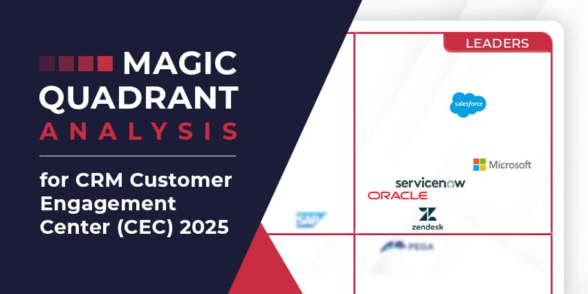 Gartner Magic Quadrant for CRM Customer Engagement Center (CEC) 2025: The Rundown
