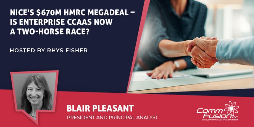 NiCE's $670M HMRC Megadeal – Is Enterprise CCaaS Now a Two-Horse Race?