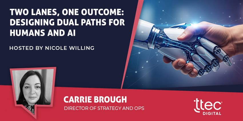 Two Lanes, One Outcome: Designing Dual Paths for Humans and AI