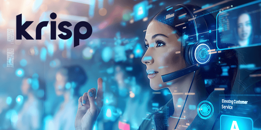 Krisp contact center AI platform expansion with voice security and speech analytics