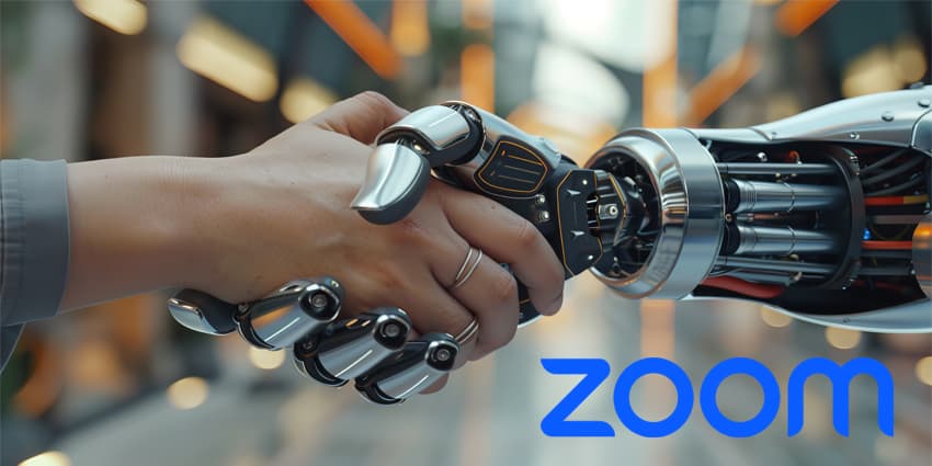Zoom ZoomMate AI agent dashboard showing customer workflow automation