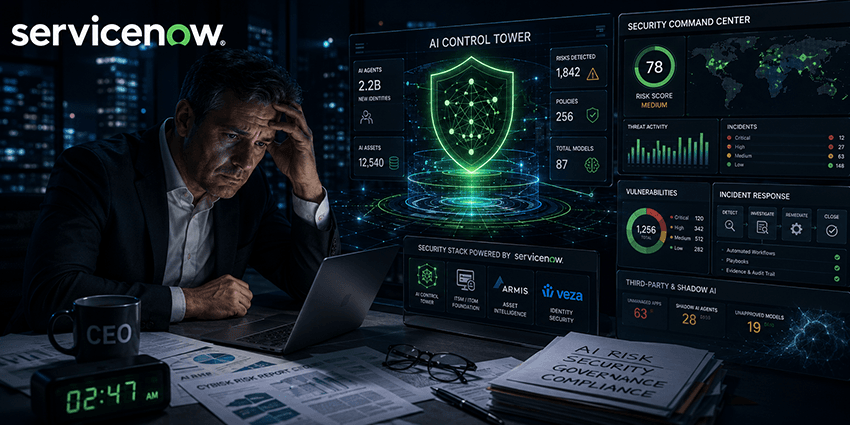 ServiceNow Goes All-In on Cybersecurity As AI Risk Keeps CEOs Awake at Night