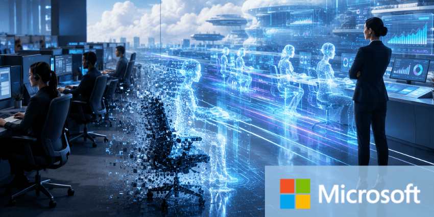 From SaaS to Agents-as-a-Service: Microsoft’s Aims to Redefine the CX Tech Stack