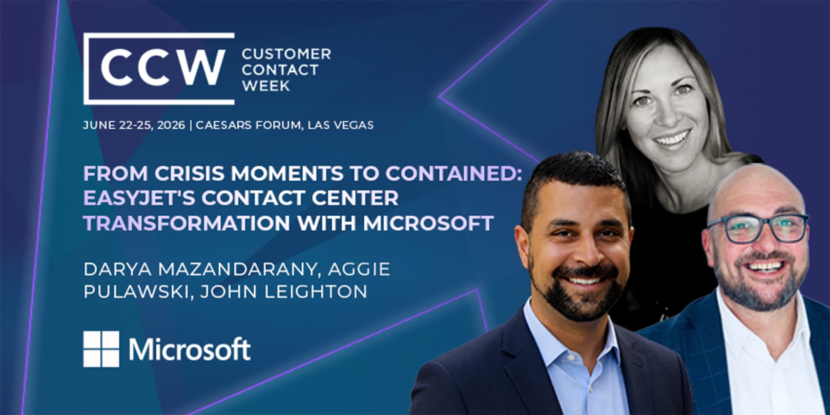 CCW 2026: From Crisis Moments to Contained: easyJet's Contact Center Transformation with Microsoft
