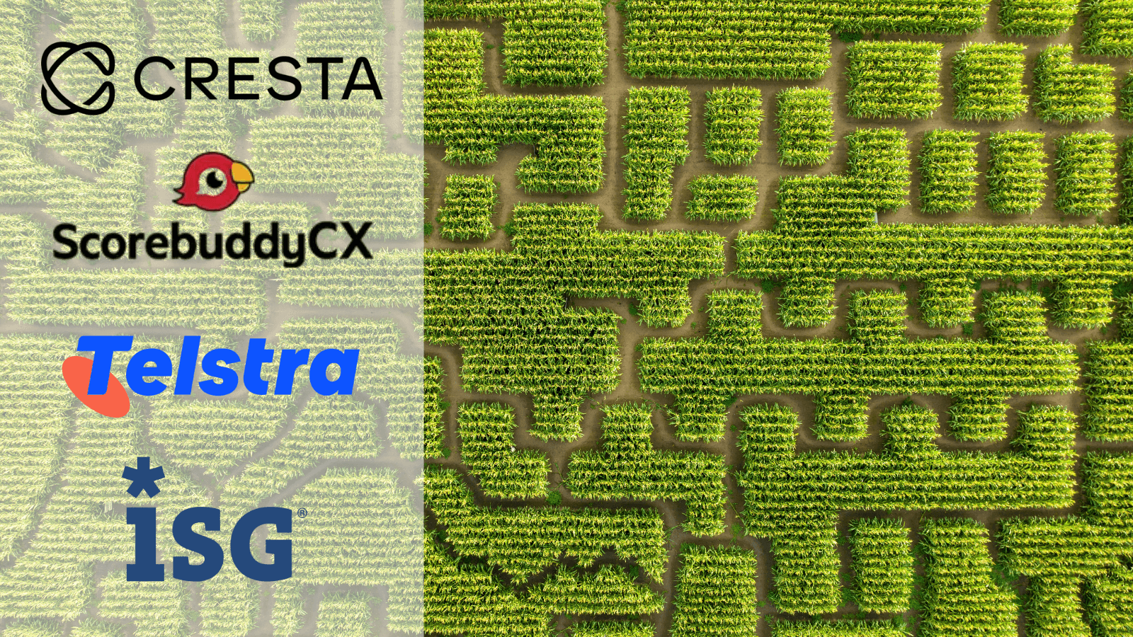 ISG, Telstra, Cresta, ScorebuddyCX Contact Center AI