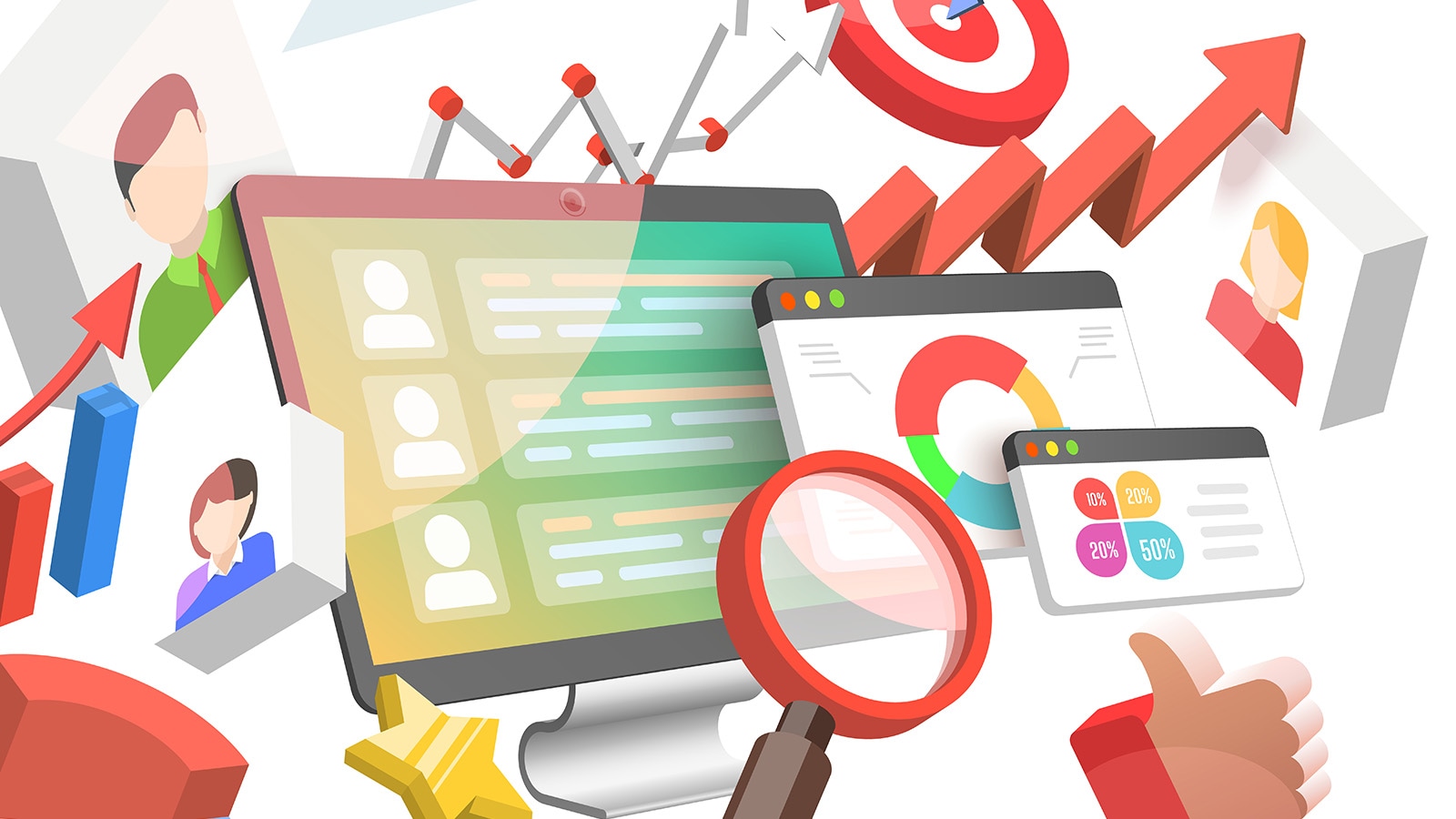 Conceptual Illustration of Customer Data Platform