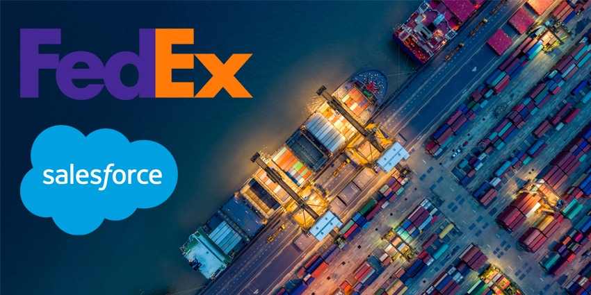 Salesforce, FedEx Partner on Supply Chain Management