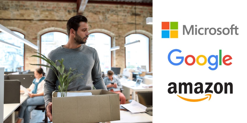 The Latest On the Layoffs at Microsoft, Google, and Amazon