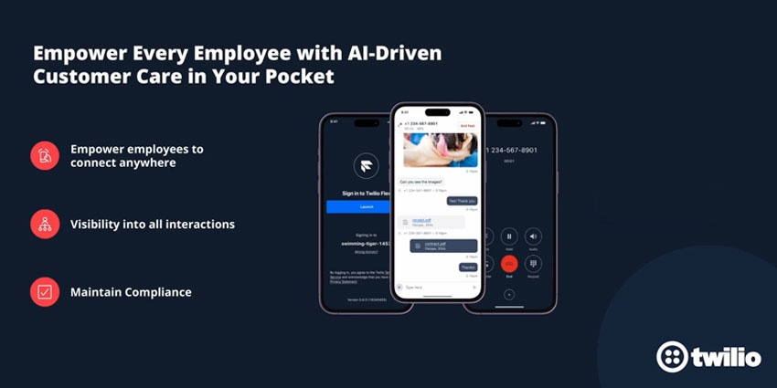 Twilio Announces a Mobile App for CCaaS, "Personalized IVR", & More