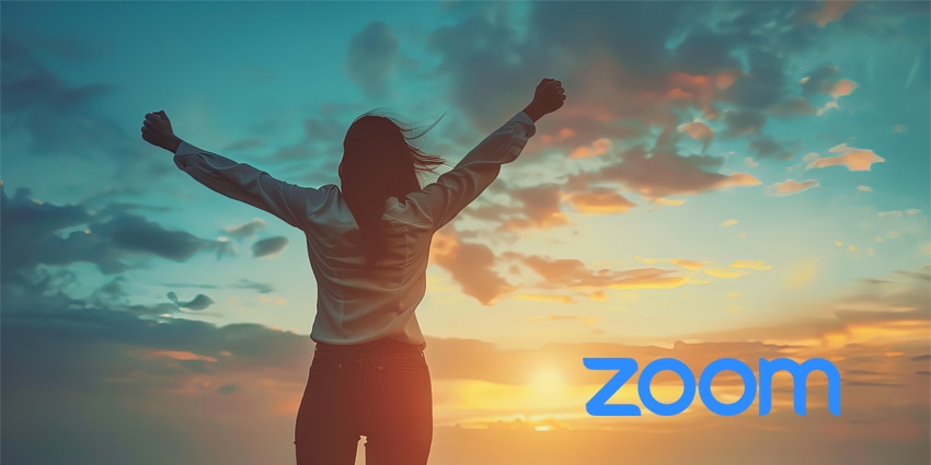 Confident successful woman celebrating achievement with arms raised in a motivational and inspirational setting, symbolizing empowerment and personal growth.