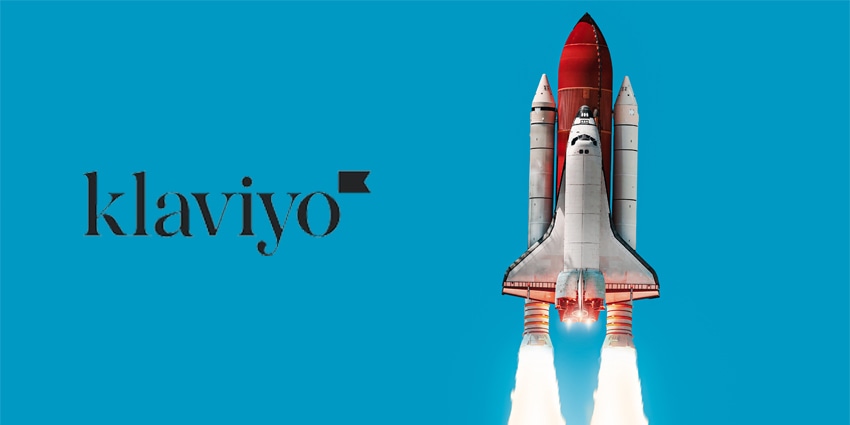Space shuttle on blue background. Rocket in the sky. Space ship in space. Elements of this image furnished by NASA