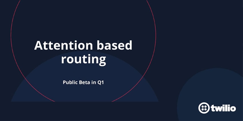 Twilio Brings Attention-Based Routing to Contact Centers