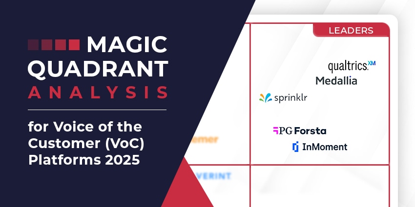 Gartner Magic Quadrant for Voice of the Customer (VoC) Platforms 2025: The Rundown