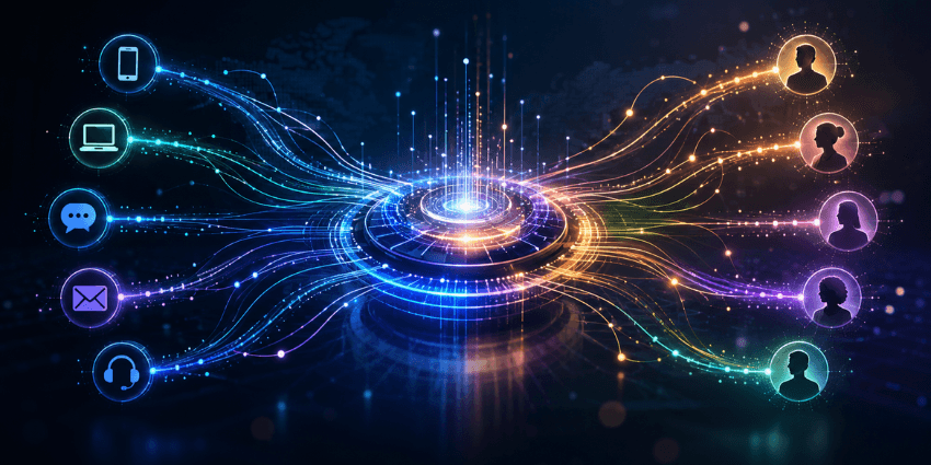Decision-driven CX orchestration engine using real-time events