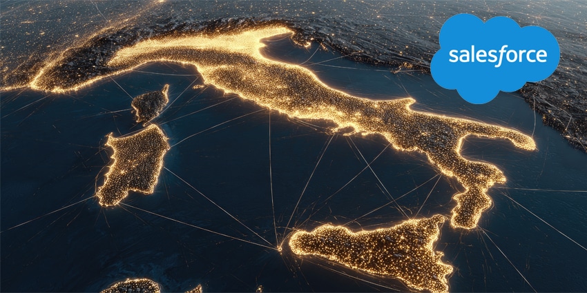 Salesforce Agentforce Italy investment agentic AI customer service