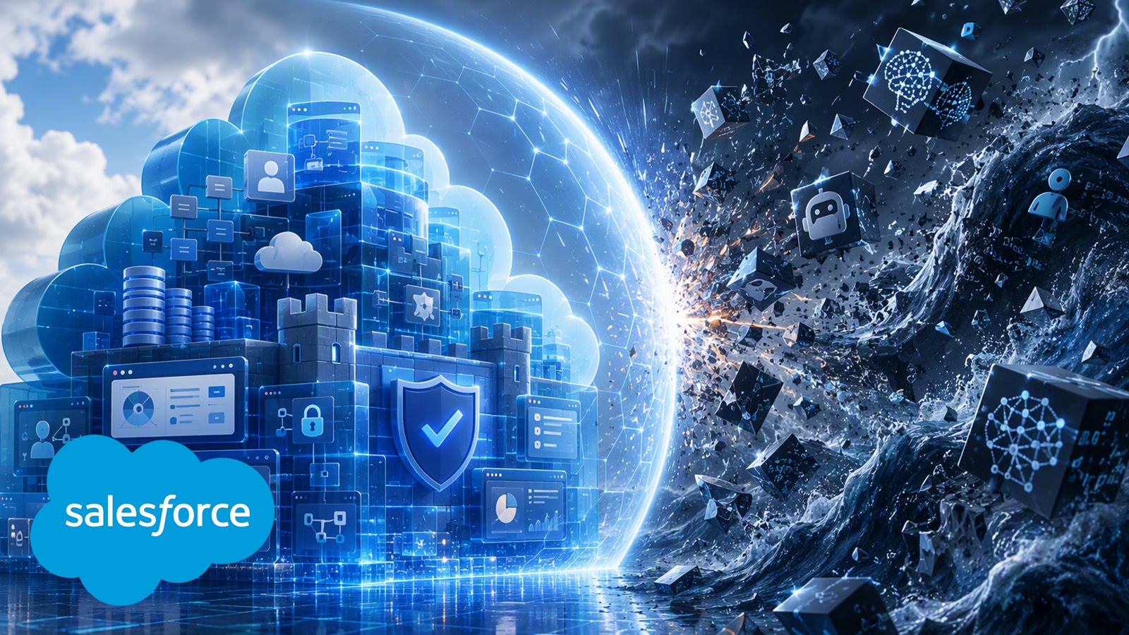 Marc Benioff and Salesforce arguing AI models still need software