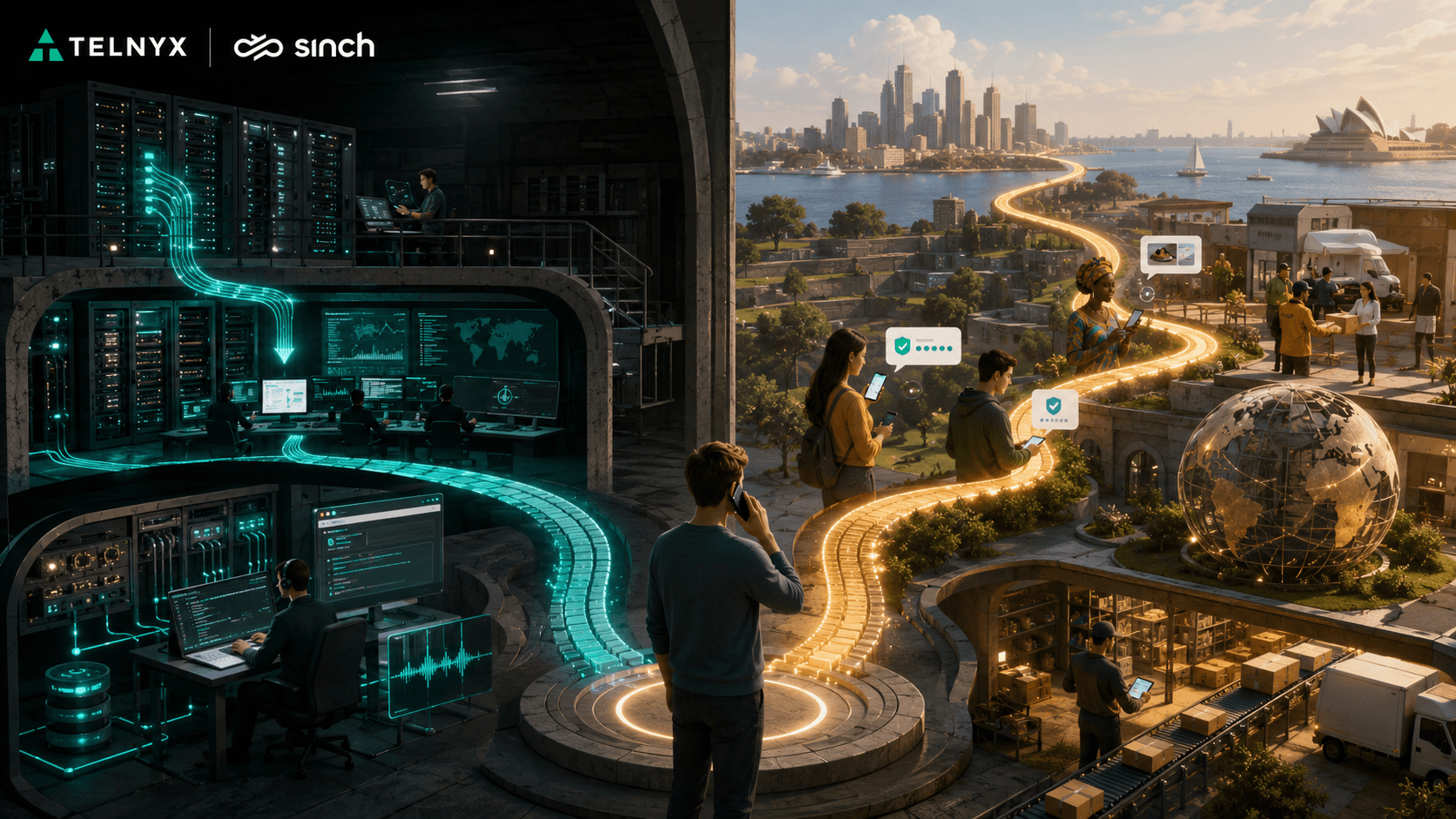 Telnyx vs Sinch CPaaS, CPaaS, Customer Journey Orchestration